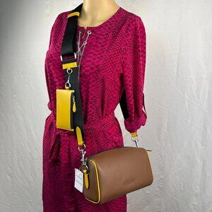 COACH  CU194 Axel Crossbody Bag In Colorblock